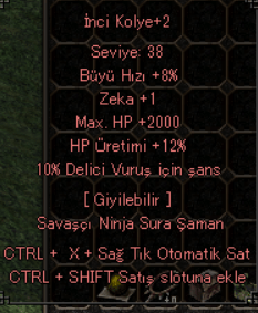 İnci kolye 2k hp 10 delici 12hp üretimi