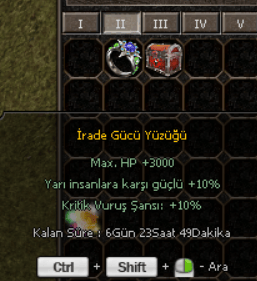 Ölümcül Gücün Yüzüğü & Yavrucuk Kutusu PVP satılır