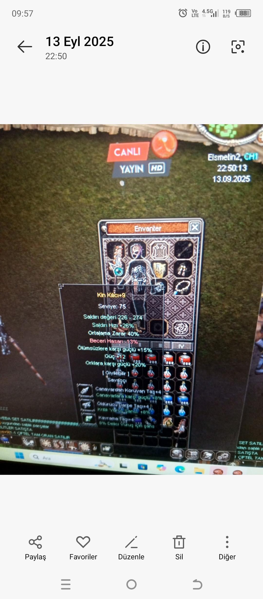 75 lvl farmlık bedensel biyo bitik