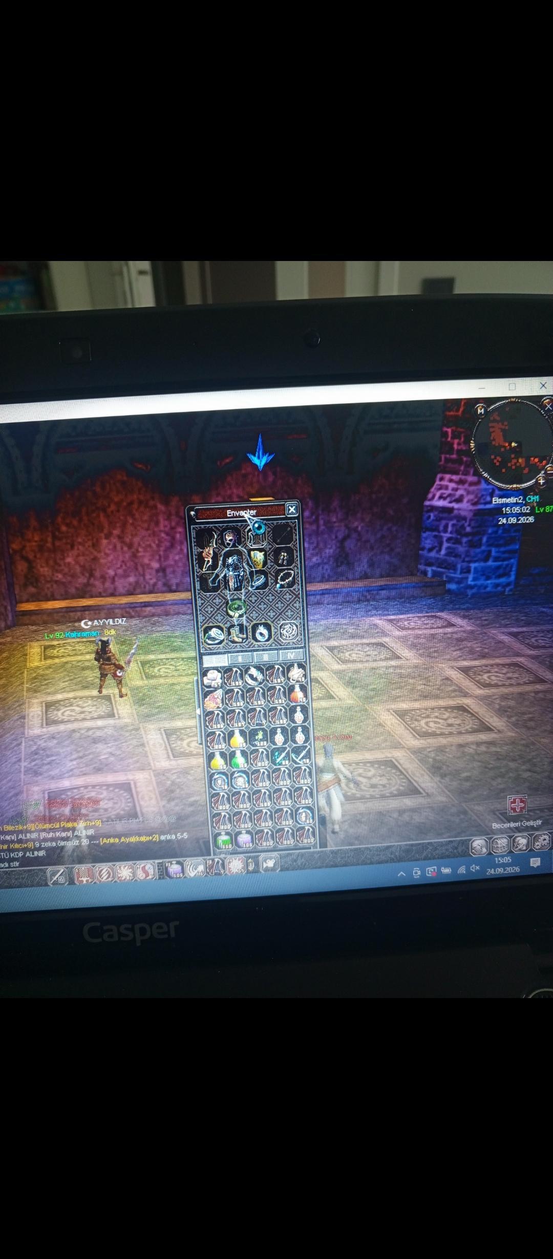 92 lvl BEDENSEL AV BİYO BİTİK Boş hesap