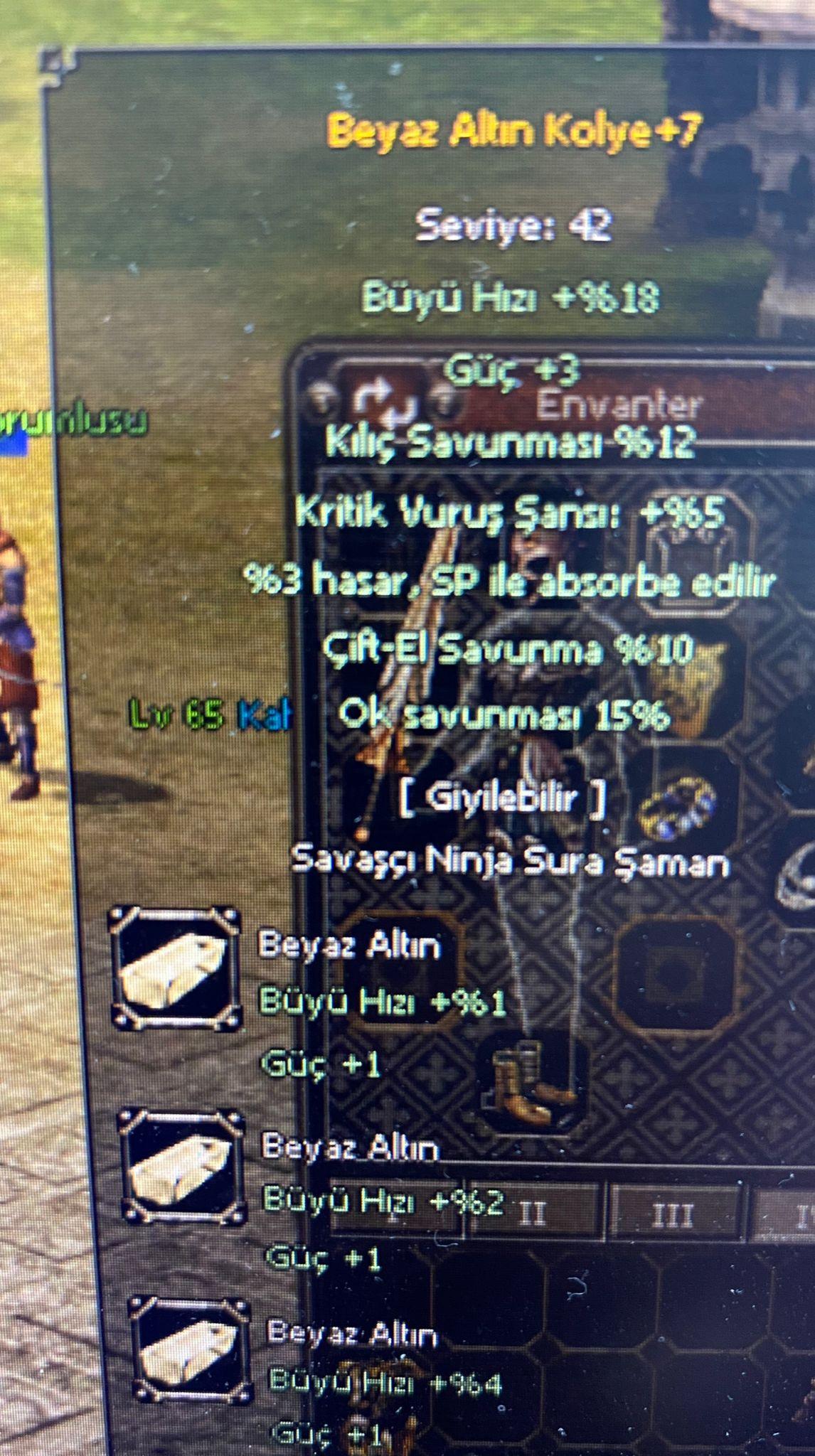 WS lik- 3 SAV. KRİTİKLİ +7 BEYAZ ALTIN KOLYE