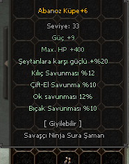 5/4 KEMİK SAV KÜPE KILIÇ/BIÇAK/ÇİFTEL/OK 44 SAV