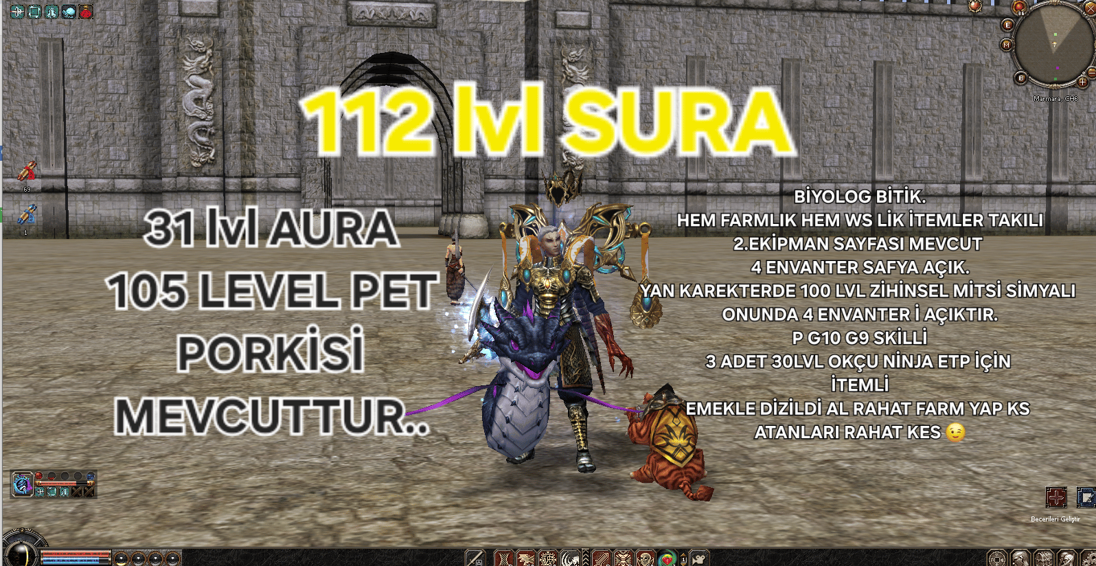 SURA HEM WSLİK HEM FARMLIK AURALI 6-6 SİMYALI