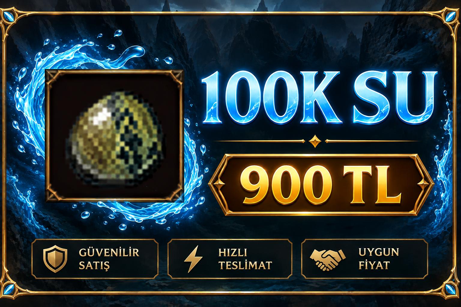100K SU SATILIR