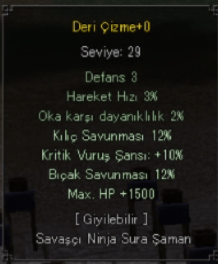 OYUNUN EN ELİT DERİ ÇİZMESİ BAKMADAN GEÇME