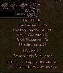EDİT ABANOZ KÜPE 15 KILIÇ 15 OK 10 BIÇAK 10 ÇİFT EL SP ÇALMA 2
