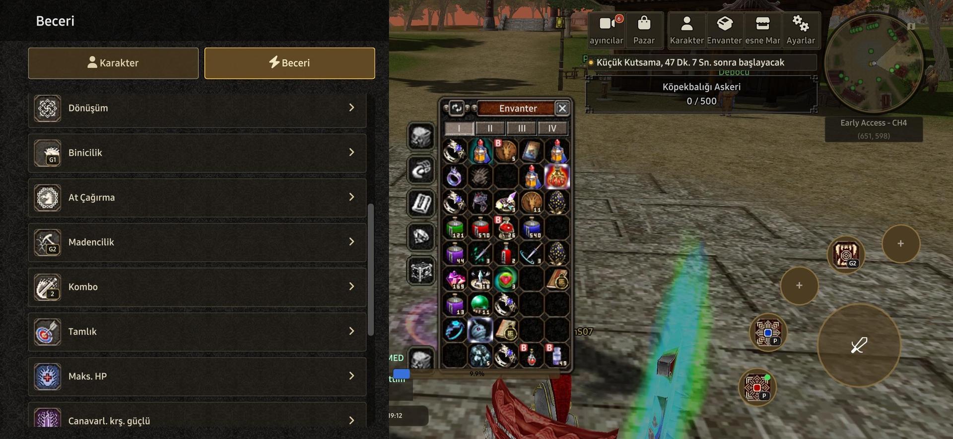 104 LVL MİTSİ SET LYCAN BOŞ