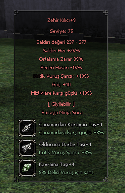 9 zehir 39 ORT 10 GÜÇ 10 KRTİK
