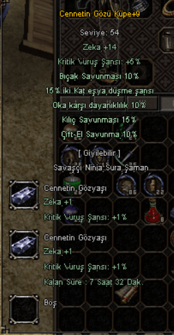 +9 CENNET KÜPE 45 KEMİK SAV