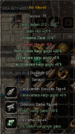 +8 33 ORT 20 ÖLÜMSÜZ 8 YARI KİN ELİT