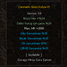 +9 CENNET KOLYE 5-5