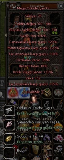 30 Bec. Orkide satılır
