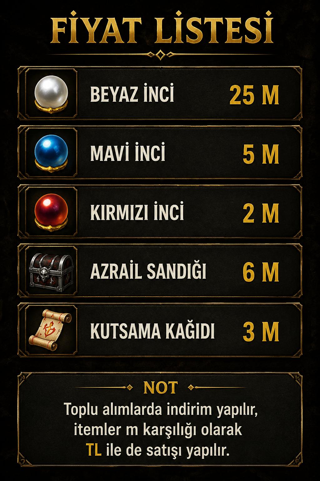 BEYAZ KIRMIZI MAVİ İNCİ SANDIK KUTSAMA