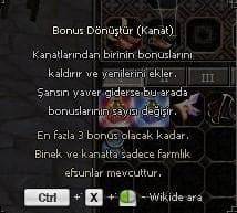 36 Adet Bonus Dönüştür Kanat / Adeti 1.3 T - [ 155 TL ] - [ ! ]