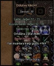 [ ELİT DOLUNAY ] - [ 44 ORT / 9 GÜÇ - 9 YARI ] - [ 1350 TL ] - [ ! ]