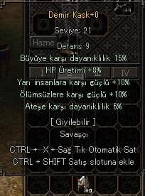 10 YARI 15 BÜYÜ HP URETIM DEMIR KASK