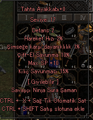 15 KILIÇ 10 ÇİFTEL 1500 HP AYAKKABI
