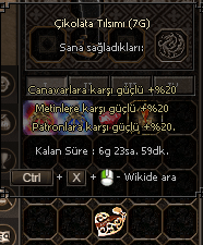 ÇİKOLATA TILSIMI TAZEEE