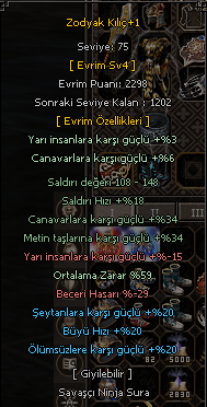 1500 ZODYAK 59 ORT KILIÇ