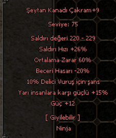 60 Tam Çakram teklifler pm