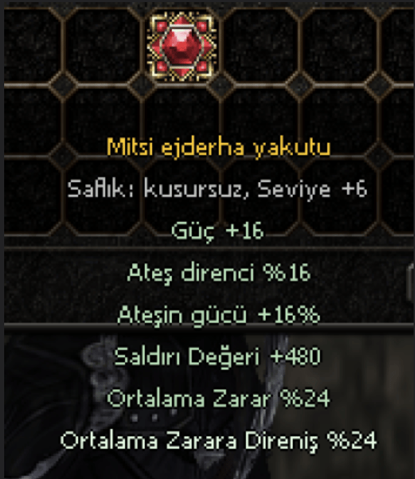 ÇİFT ORT- STR KUSURSUZ YAKUT +6 MARMARA