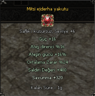 KUSURSUZ YAKUT ( STR-ORT-SAV) +6