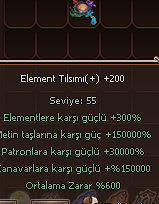 Element Tılsımı (+)