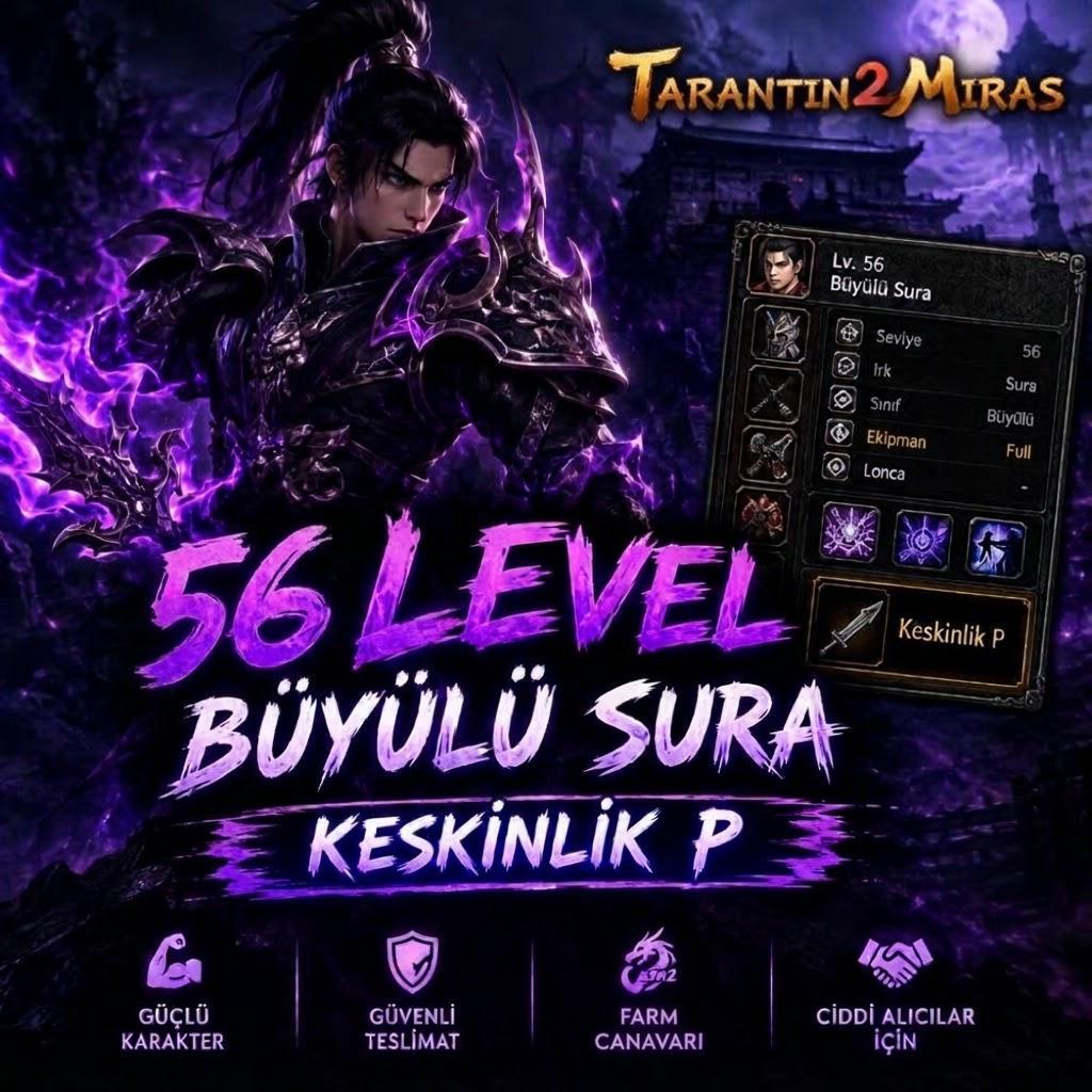 56Lv Büyülü Keskinlik P Farm Canavarı