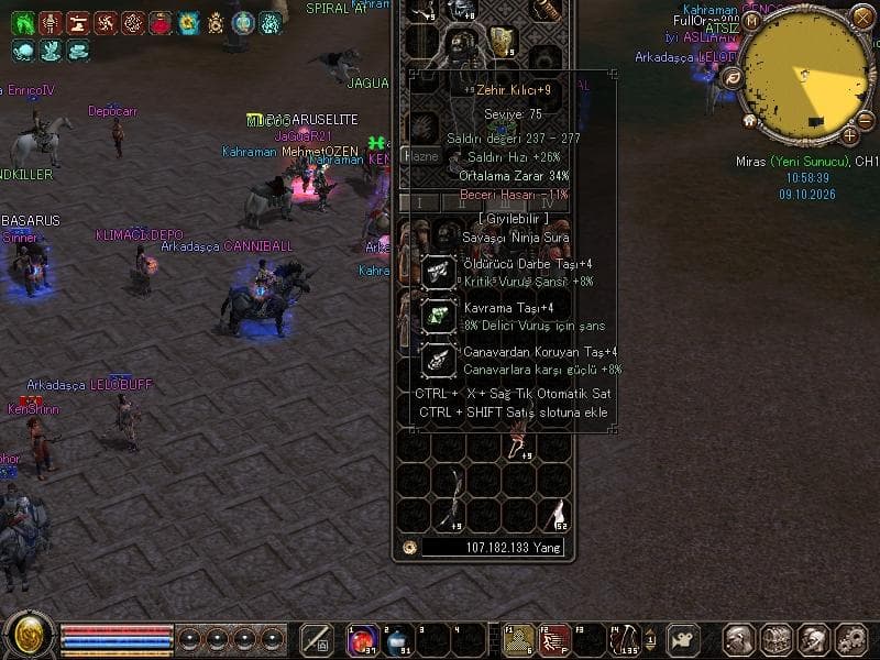 +9 ZEHİR 34 ORT ALTLARI BOŞ