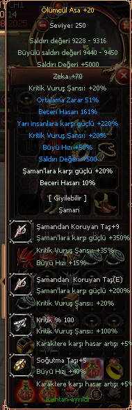 EW +20 1-1 ŞAMAN ASA