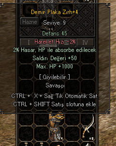 1 k hp 50 str demir plaka TEKLİF ALINIR