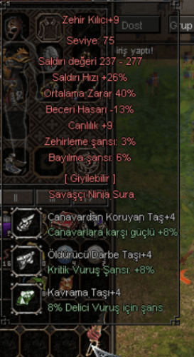 +9 4 TAŞLI 40 ORT ZEHİR BEDAVA