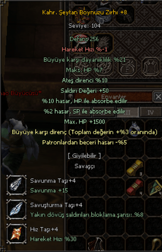 106 LWL ZİHİNSEL FULL İTEM WON SIMYA