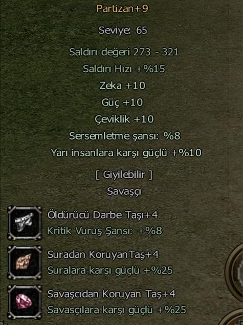+9 PARTİZAN BAKMADAN GEÇME