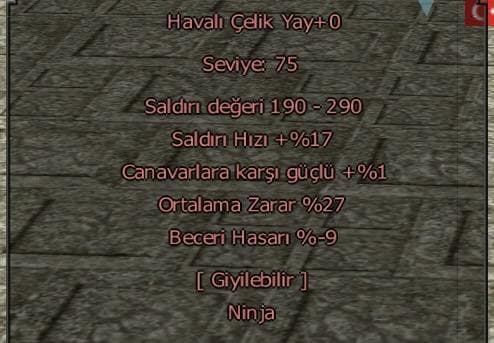 75 HAVALI ÇELİK YAY