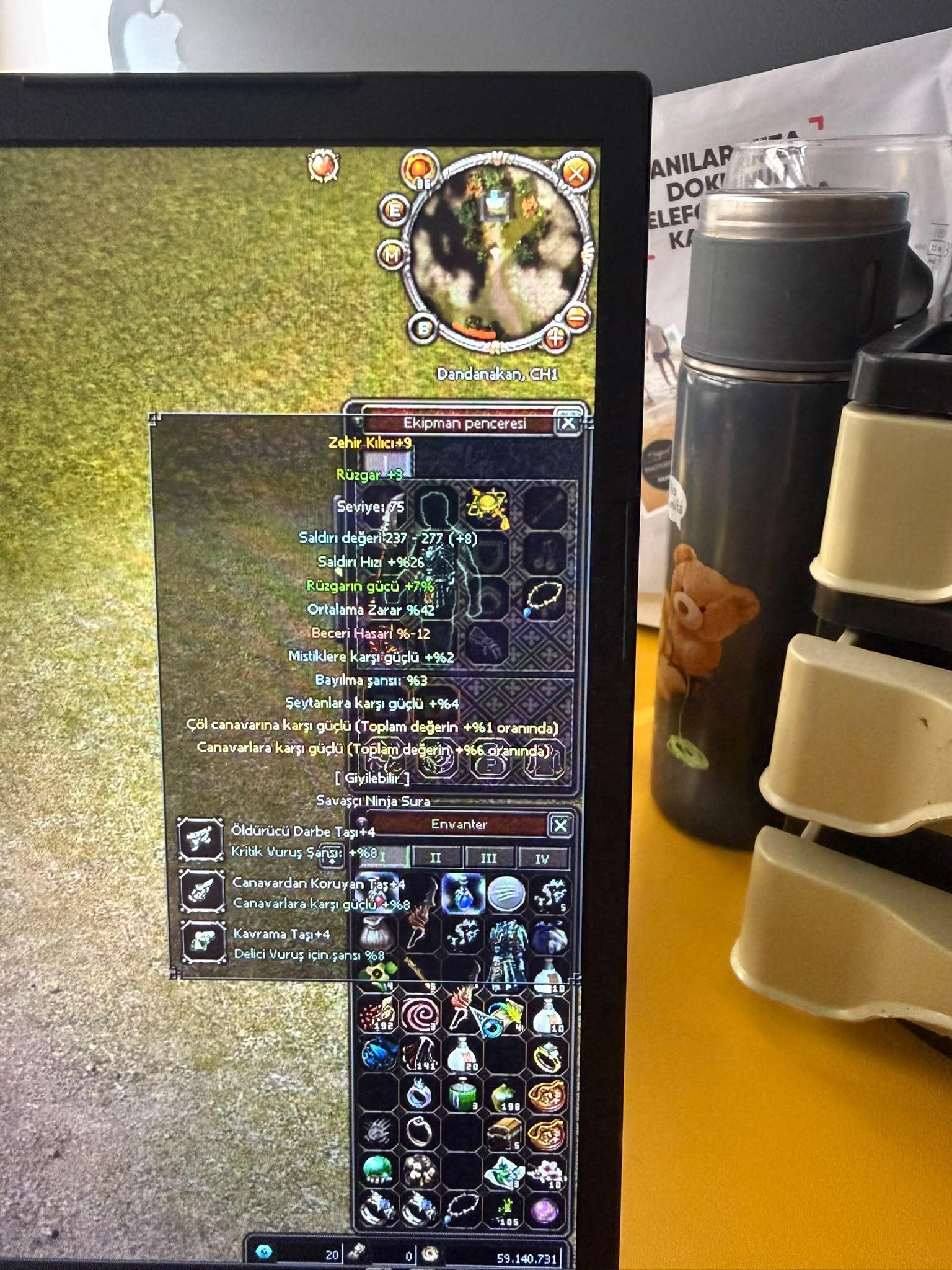 Tr dandanakan 92 lvl verilir burada alınır herşey