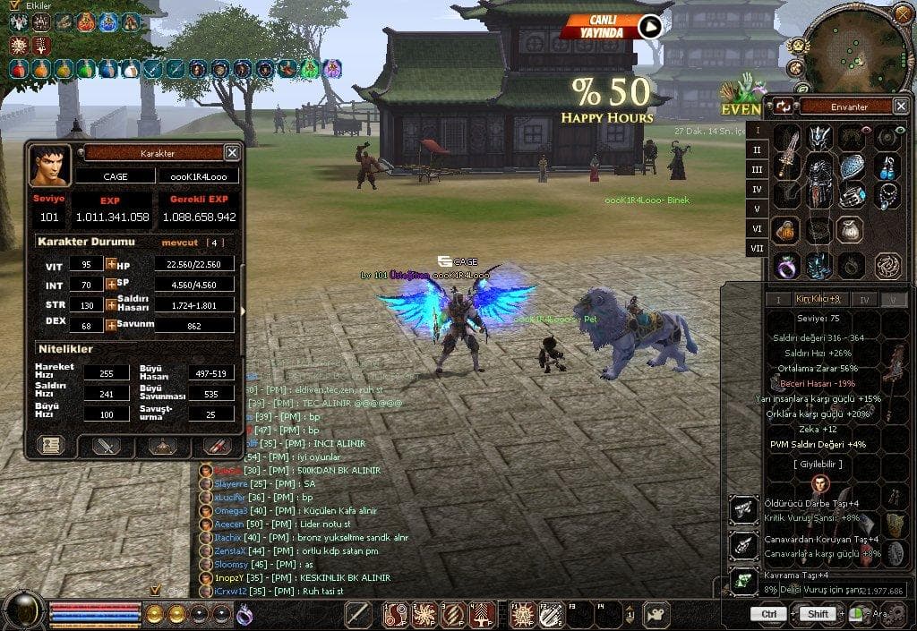 Görülen Herşey satılır  Ws lik itemler +9 dur ister farm yap ister Ws