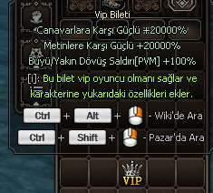 VİP BİLETİ hemen teslim
