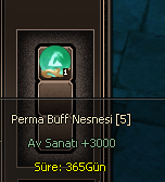 perma buff son seviye (3k av sanatı)