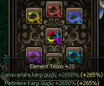 +20 tılsım seti