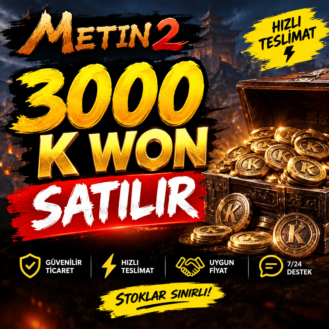 4000 W Hemen Teslim