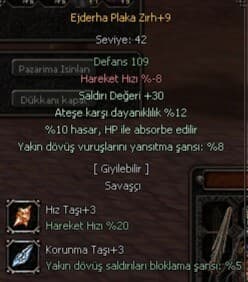 +9 EJDERHA PLAKA DOYUMLUK