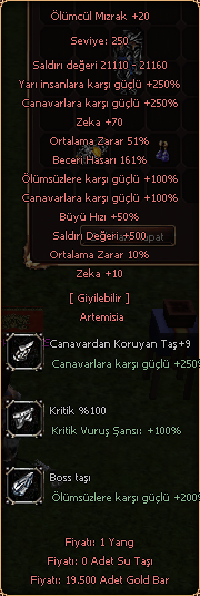 +20 EC MIZRAK UYGUNA