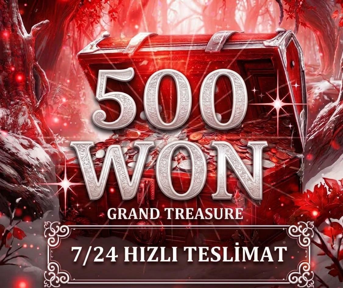 500 WON DANDANAKAN HIZLI GÜVENLİ TESLİMAT