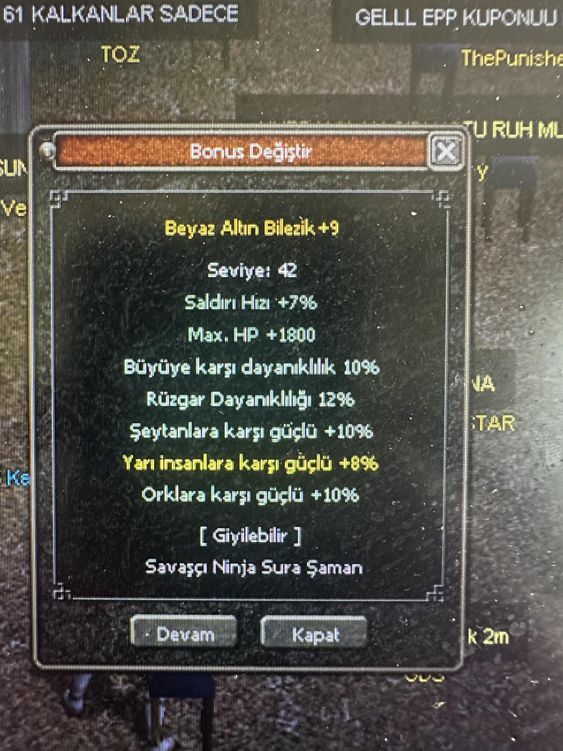 +9 BEYAZ ALTIN BİLEZİK