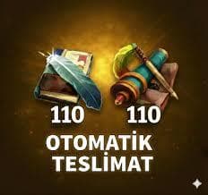 2 SET 110 ADET KÖTÜ RUH 110 ADET MÜNZEVİ