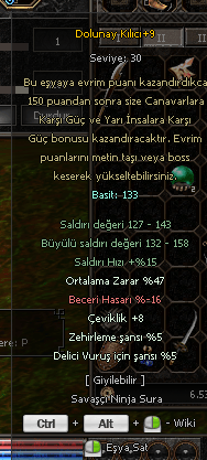 47 ORT 8 ÇEVİK +9 DOLU