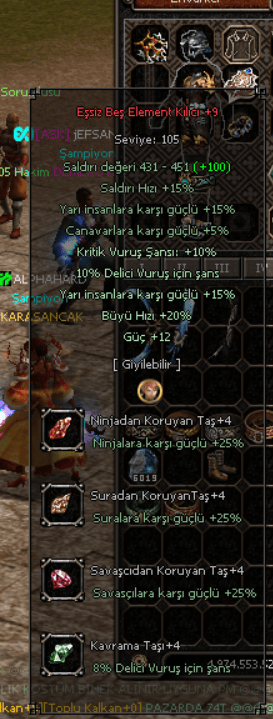 SATILIK WSLİK NİNJA İTEMLERİ !!!!