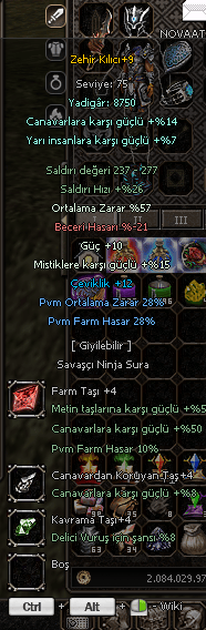 +9 ZEHIR  57ORT/28 PVM 28 ORT/+4 FARM TASI/ 10GUC 12CVK ELIT