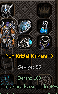 +9 RUH SET +4 TAS+9 MINI FARM ZIRHI 163 PVM ORT - 166 FARM HASAR
